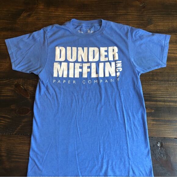 The Office Dunder and Mifflin Shirt Mens Size Small Short Sleeve Graphic Funny - Picture 7 of 7